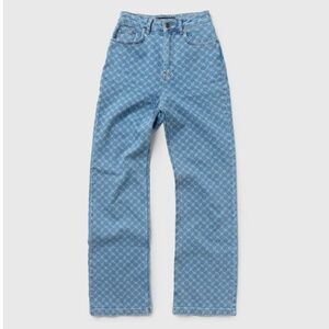 Daily Paper Mel printed monogram jeans